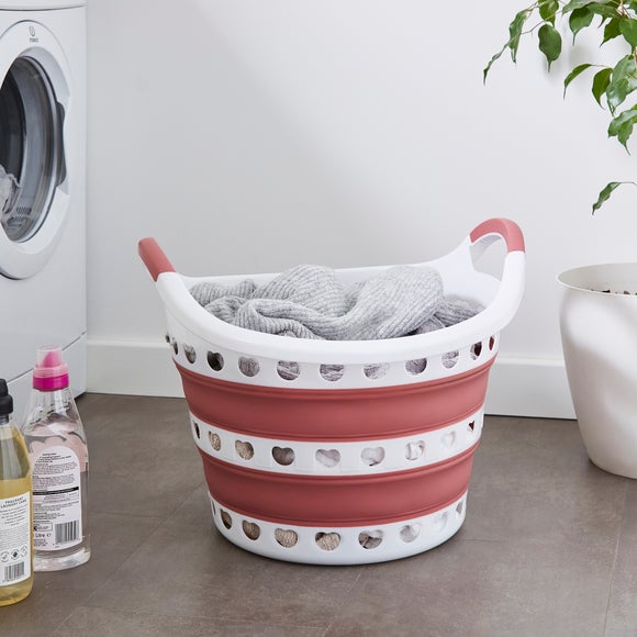 Collapsible Round Laundry Basket