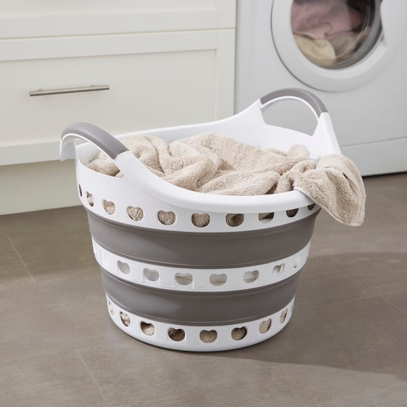 Collapsible Round Laundry Basket