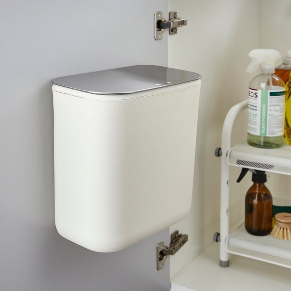 9L Compost & Cupboard Bin with Stainless Steel Lid