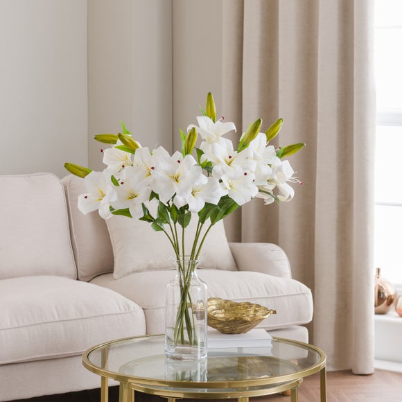 Artificial Stargazer Lily Stem