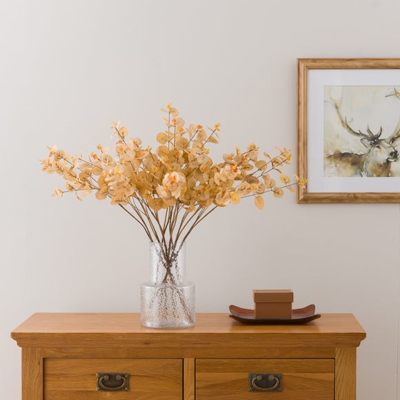 Artificial Caramel Eucalyptus Stem