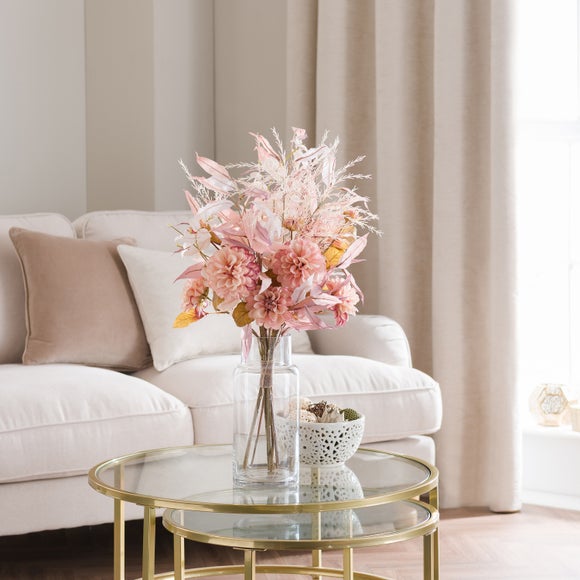 Click to view product details and reviews for Artificial Alice Dried Dahlia Bouquet.