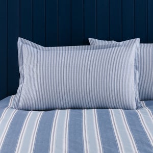 Henley Striped Polycotton Oxford Pillowcase