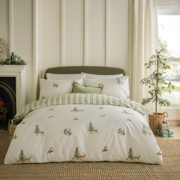 Click to view product details and reviews for Wylder Nature Charlecote 100 Cotton Duvet Cover And Pillowcase Set.