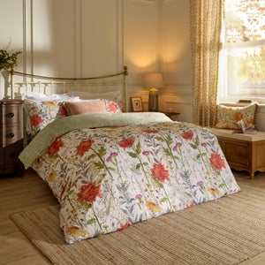 Riviera Delamere Voyage 100 Cotton Duvet Cover And Pillowcase Set