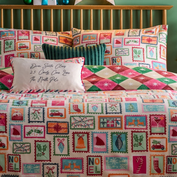 Photo 3 of Furn. Dear Santa Duvet Cover And Pillowcase Set