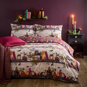 Furn. Witchy Tales Duvet Cover And Pillowcase Set