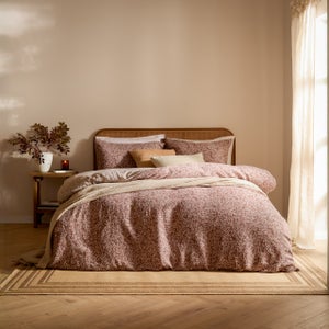 Yard Perrie Leaf 100 Cotton Duvet Cover And Pillowcase Set
