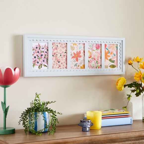 Remi Scalloped Multi Photo Frame