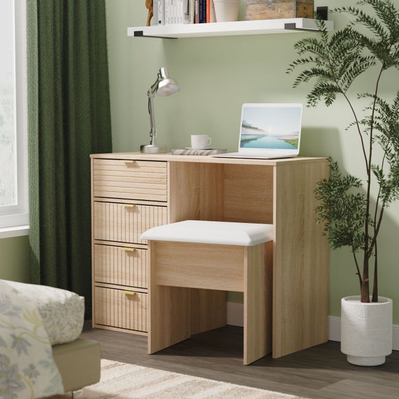 View Harborne 4 Drawer Desk View Harborne 4 Drawer Desk