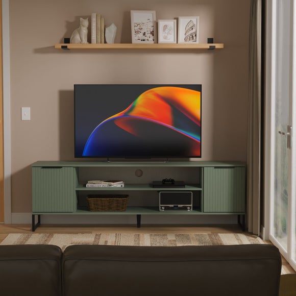 Harborne Extra Wide TV Unit for TVs up to 80"