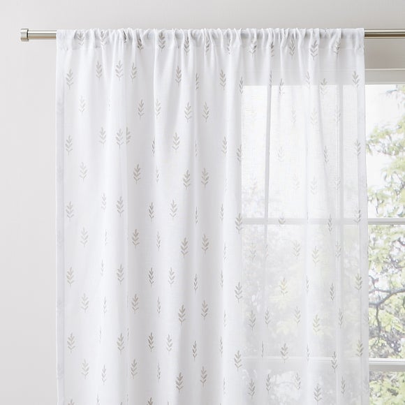 Harper Stem Slot Top Voile