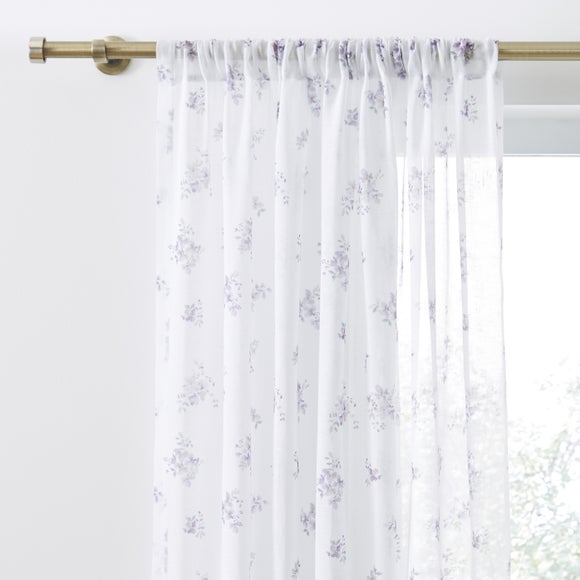 Hailey Ditsy Slot Top Voile Panel