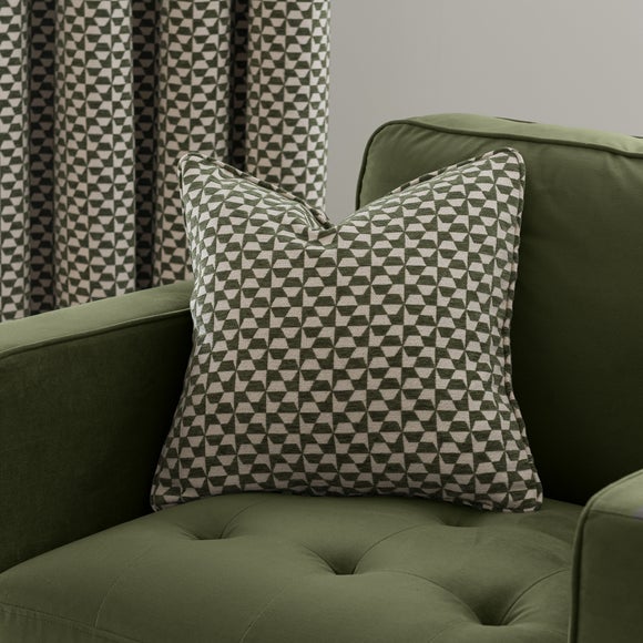 Geo Checkerboard Cushion