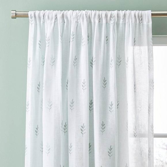 Harper Stem Slot Top Voile Panel