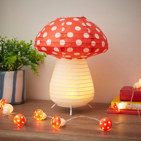 Click to view product details and reviews for Mushroom Paper Table Lamp.