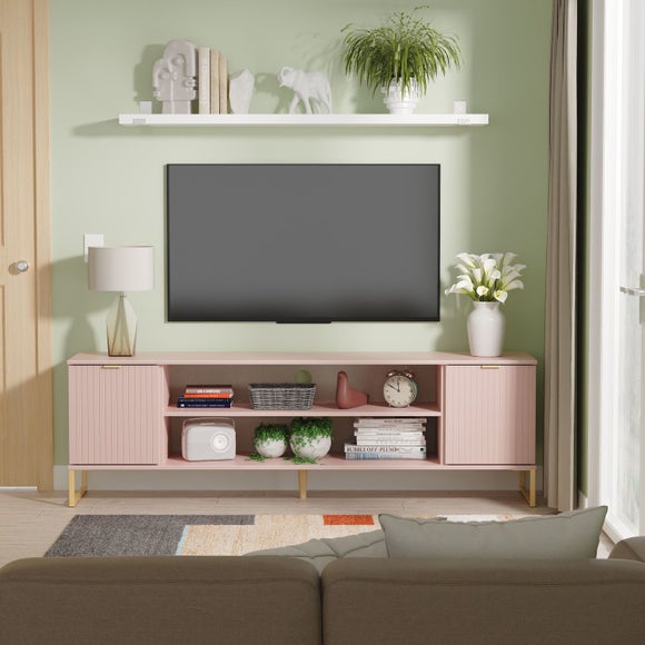 Harborne Extra Wide TV Unit for TVs up to 80"