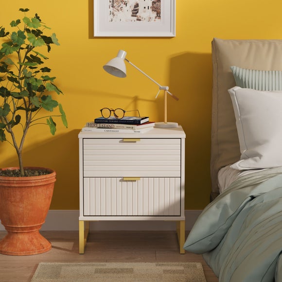 View Harborne 2 Drawer Bedside Table View Harborne 2 Drawer Bedside Table