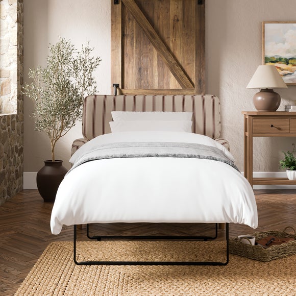 Beatrice II Folkstone Stripe Single Snuggle Sofa Bed