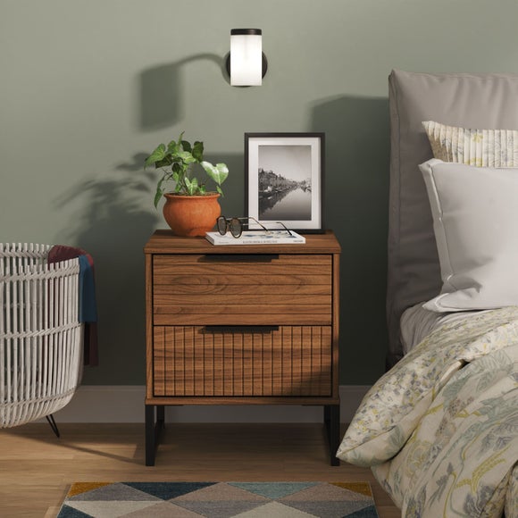 View Harborne 2 Drawer Bedside Table View Harborne 2 Drawer Bedside Table