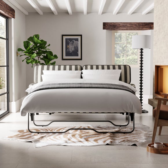 Beatrice II Woven Stripe 3 Seater Sofa Bed