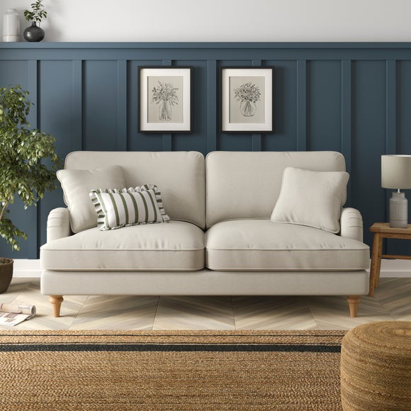 Beatrice II Luna Fabric 3 Seater Sofa