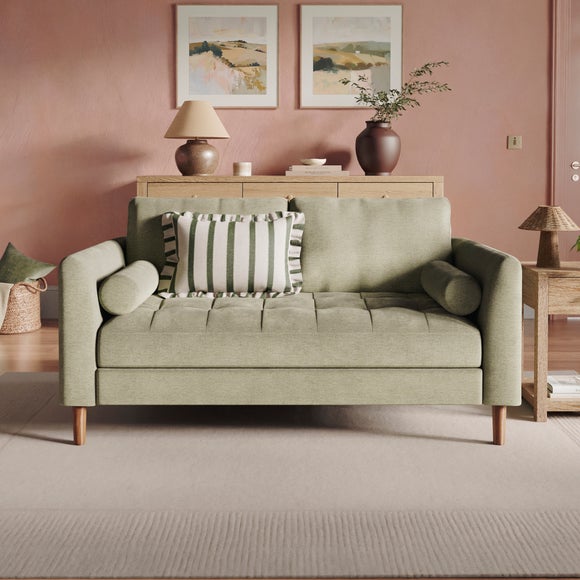 Max Soft Tonal Chenille 2 Seater Sofa
