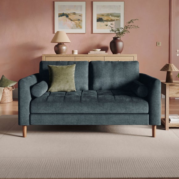 Max Soft Tonal Chenille 2 Seater Sofa