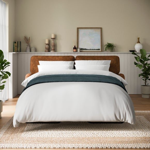 Beatrice II Relaxed Faux Leather 3 Seater Sofa Bed