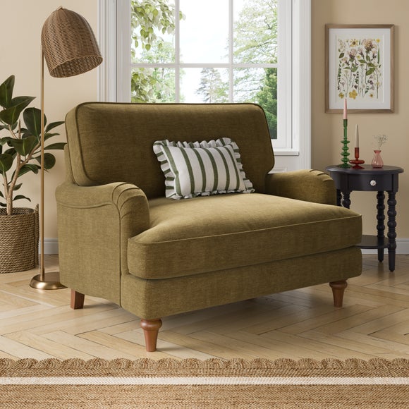 Beatrice II Chenille Snuggle Chair