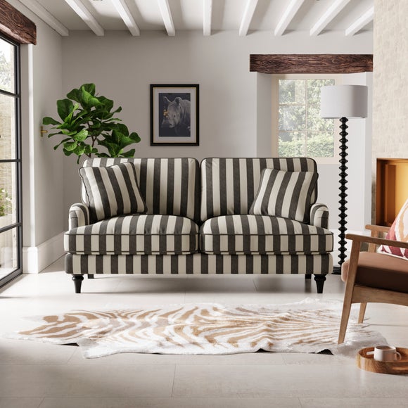 Beatrice II Woven Stripe 2 Seater Sofa