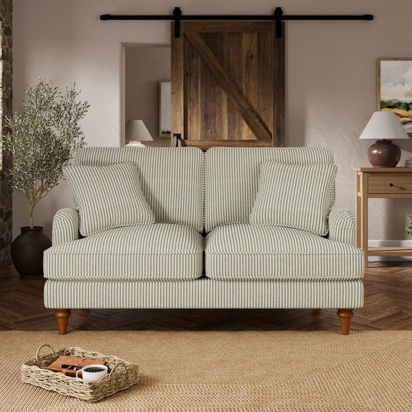 Beatrice II Herringbone Stripe 2 Seater Sofa