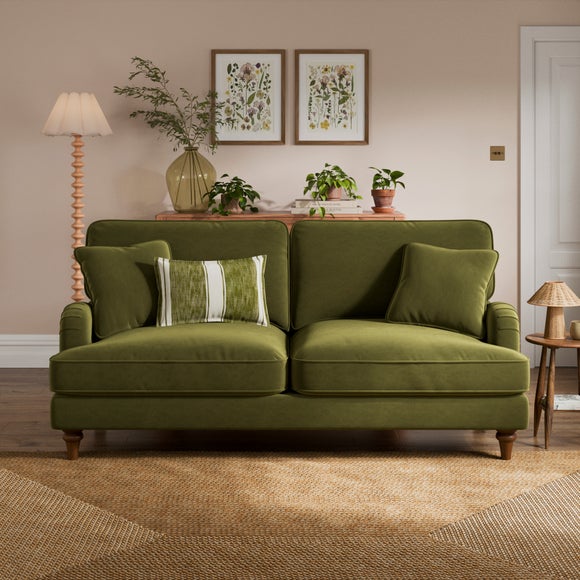 Beatrice II Velvet 3 Seater Sofa