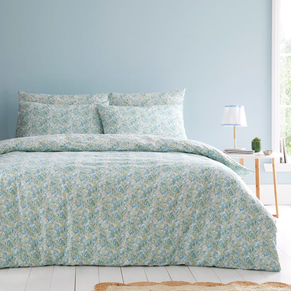 Harriet Meadow Polycotton Duvet Cover & Pillowcase Set