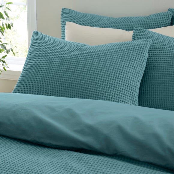 Click to view product details and reviews for Ashton Cotton Waffle 100 Cotton Standard Pillowcase Pair.