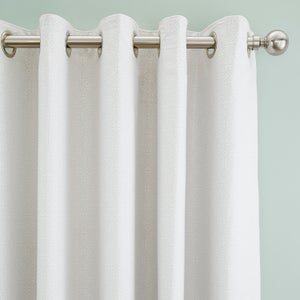 Ditsy Bird Polycotton Blackout Eyelet Curtains