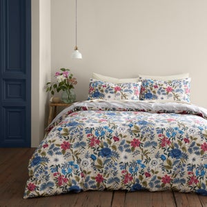 Hayes Floral 100 Cotton Duvet Cover & Pillowcase Set