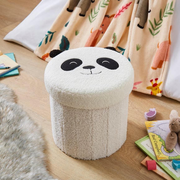 Panda Boucle Ottoman