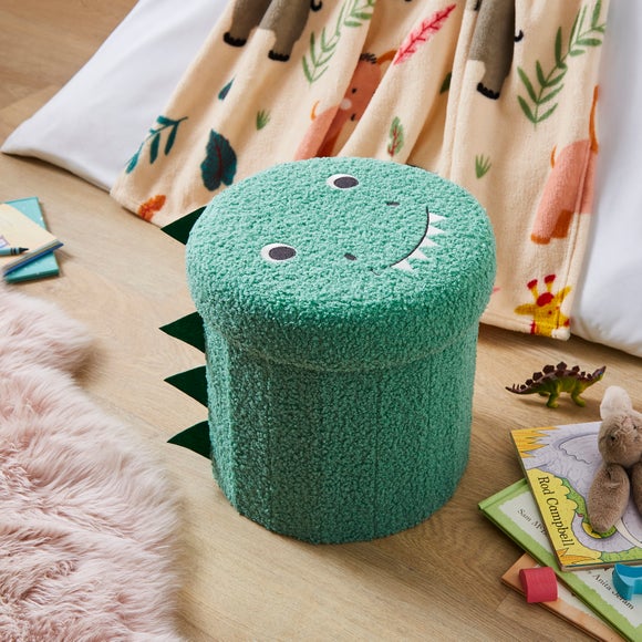 Dinosaur Boucle Ottoman