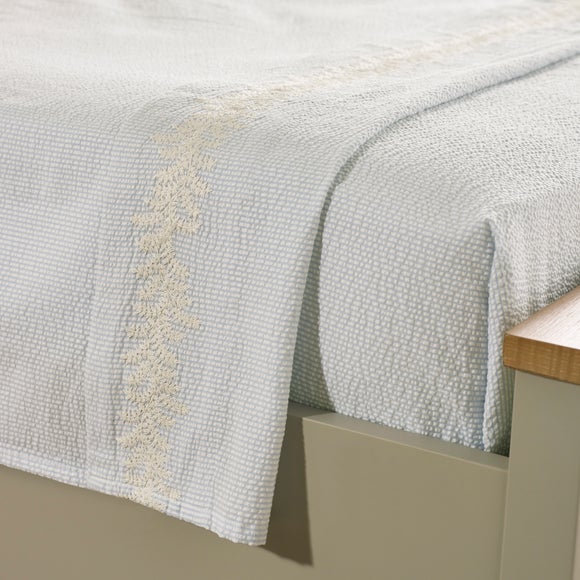 Dorma Bramcote Stripe 100% Cotton Flat Sheet