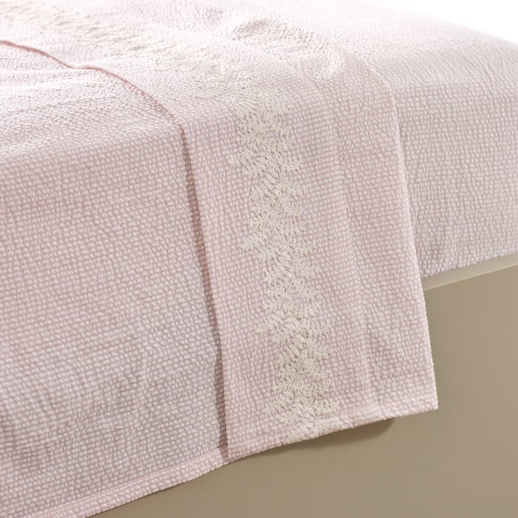 Dorma Bramcote Stripe 100% Cotton Flat Sheet