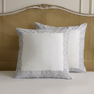Dorma Elmley Embroidered 100 Cotton Pillow Sham
