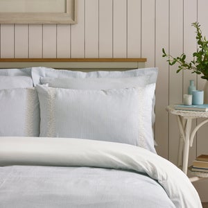 Dorma Bramcote Stripe 100 Cotton Standard Pillowcase Pair