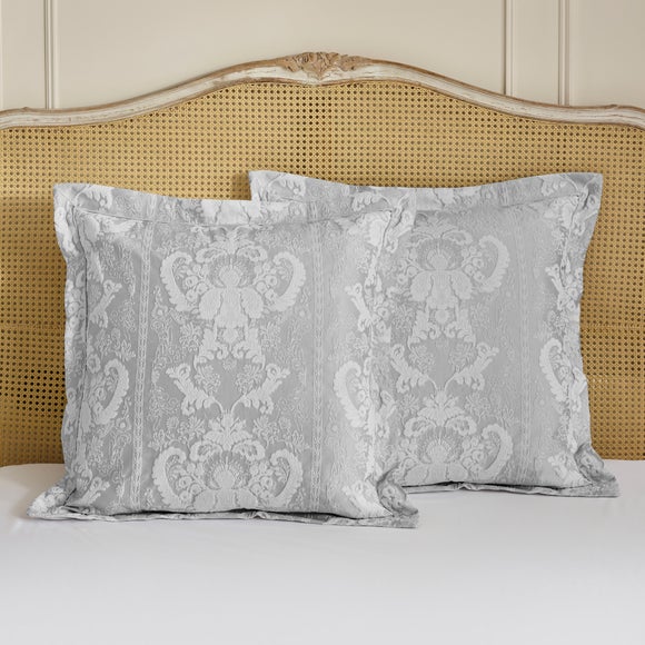 Dorma Vivana Damask Polycotton Continental Pillowcase