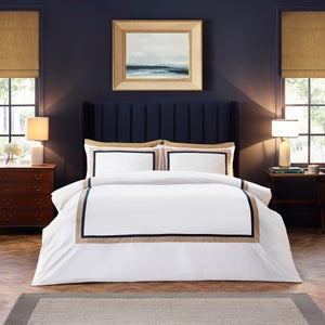 Dorma Alderton 100 Cotton Sateen Duvet Cover & Pillowcase Set