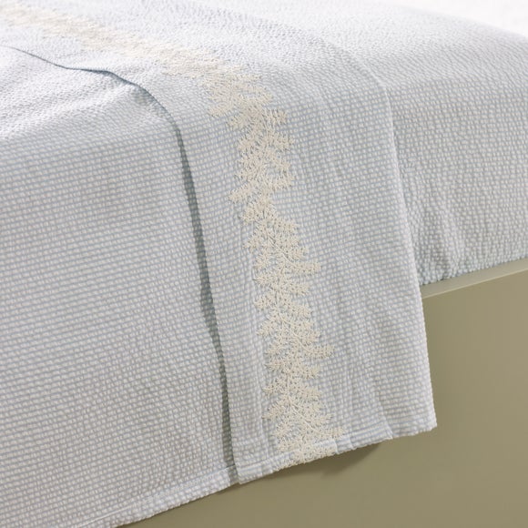 Dorma Bramcote Stripe 100% Cotton Flat Sheet