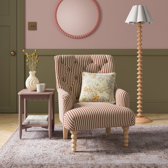 View Arianna Linford Stripe Armchair View Arianna Linford Stripe Armchair