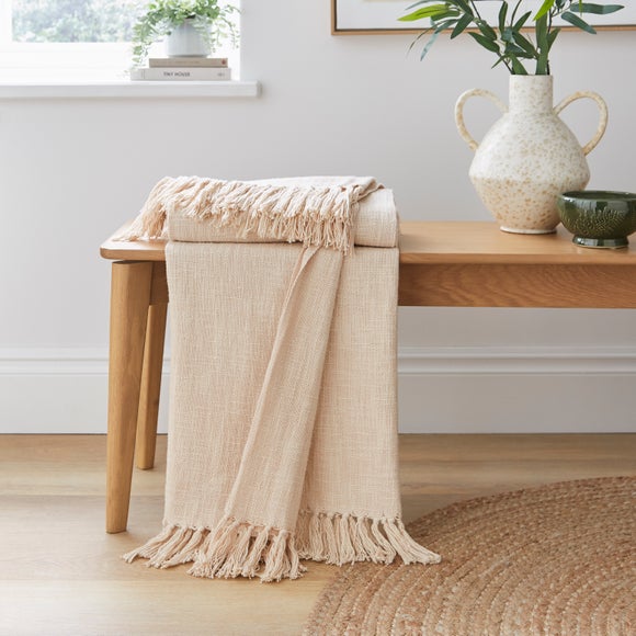 View Westcott Slub Cotton Throw Blanket View Westcott Slub Cotton Throw Blanket