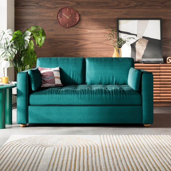 Zoe II Velvet 2 Seater Sofa