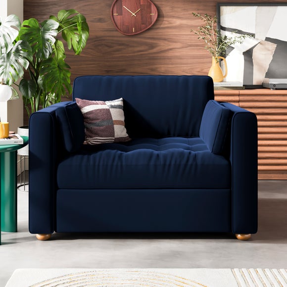 View Zoe Ii Velvet Snuggle Chair View Zoe Ii Velvet Snuggle Chair